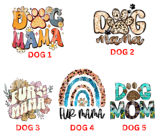 Hat Patch- Sublimation DOG MAMA COLLECTION