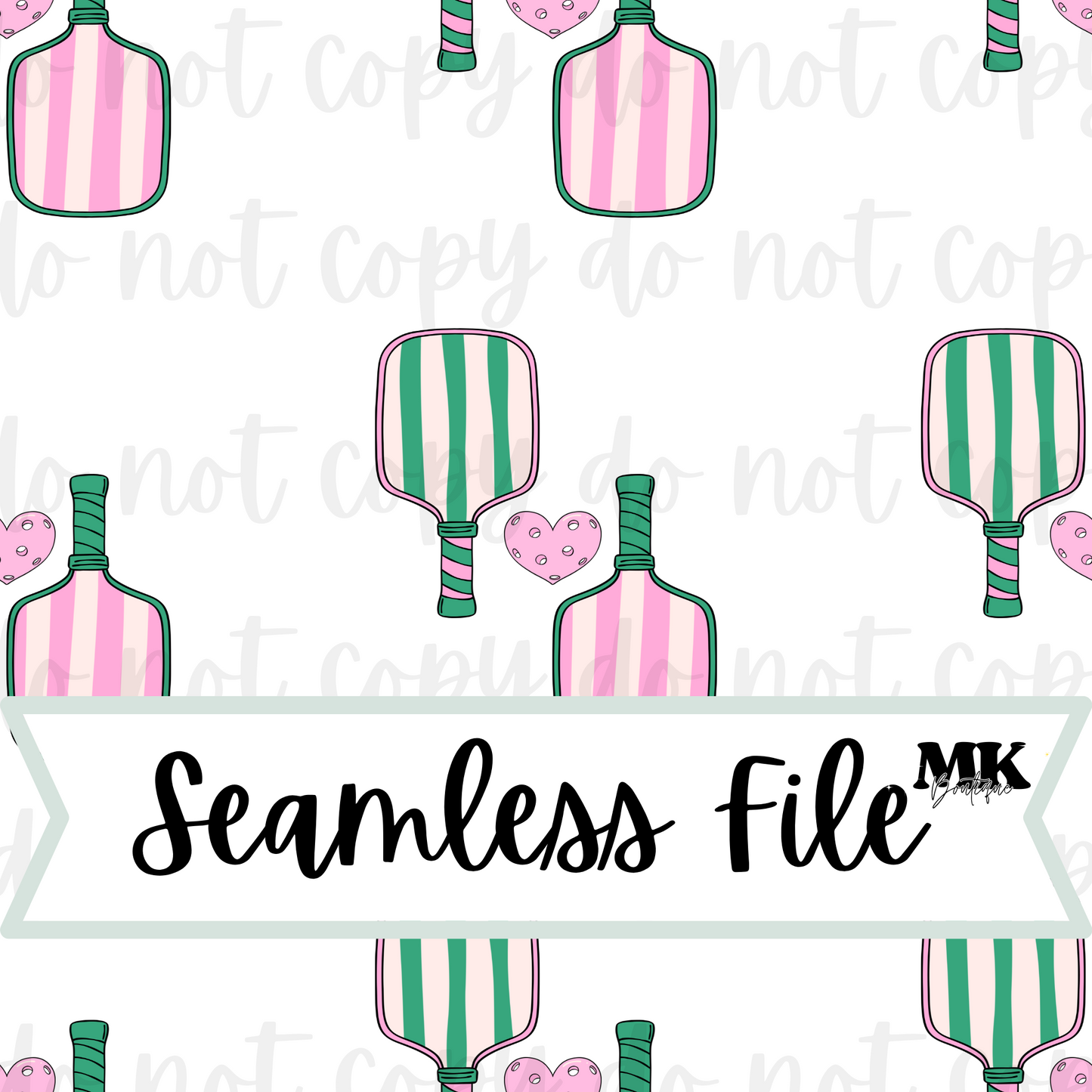 Pickleball COLLECTION Seamless Files