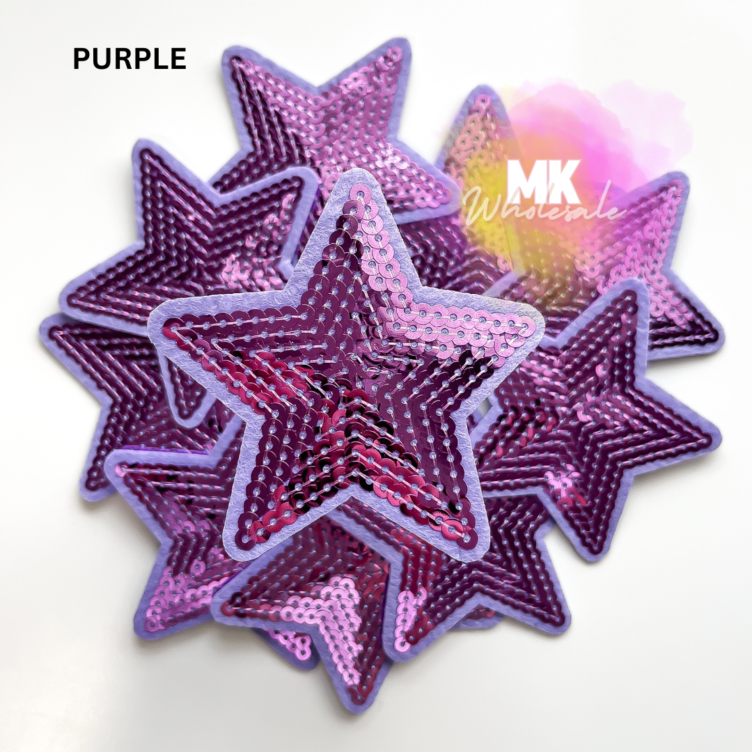 Hat Patch- Sequin Star