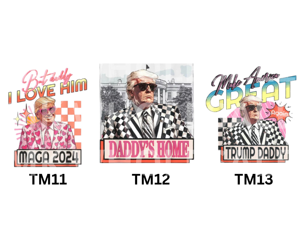 Hat Patch- Sublimation Trump Collection