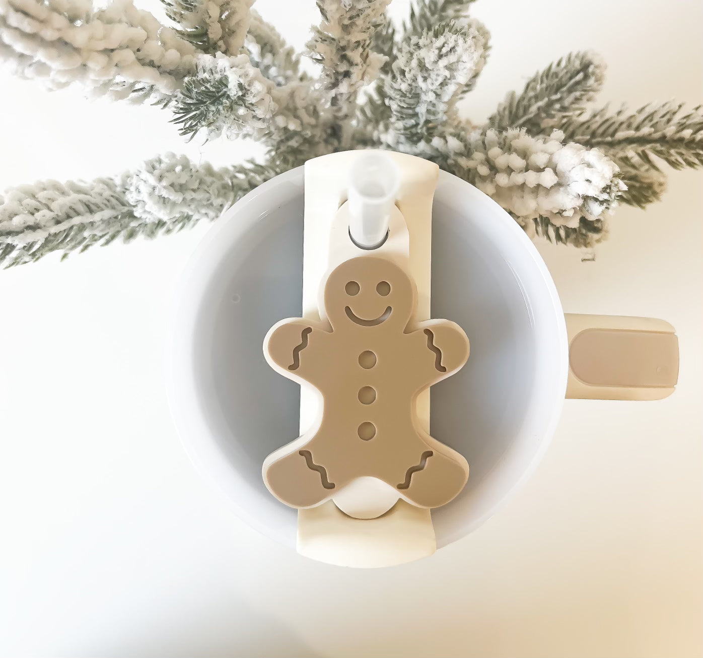 Gingerbread Man Stanley Tumbler Topper (Wholesale)