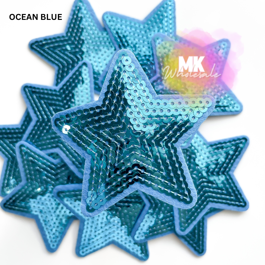 Hat Patch- Sequin Star