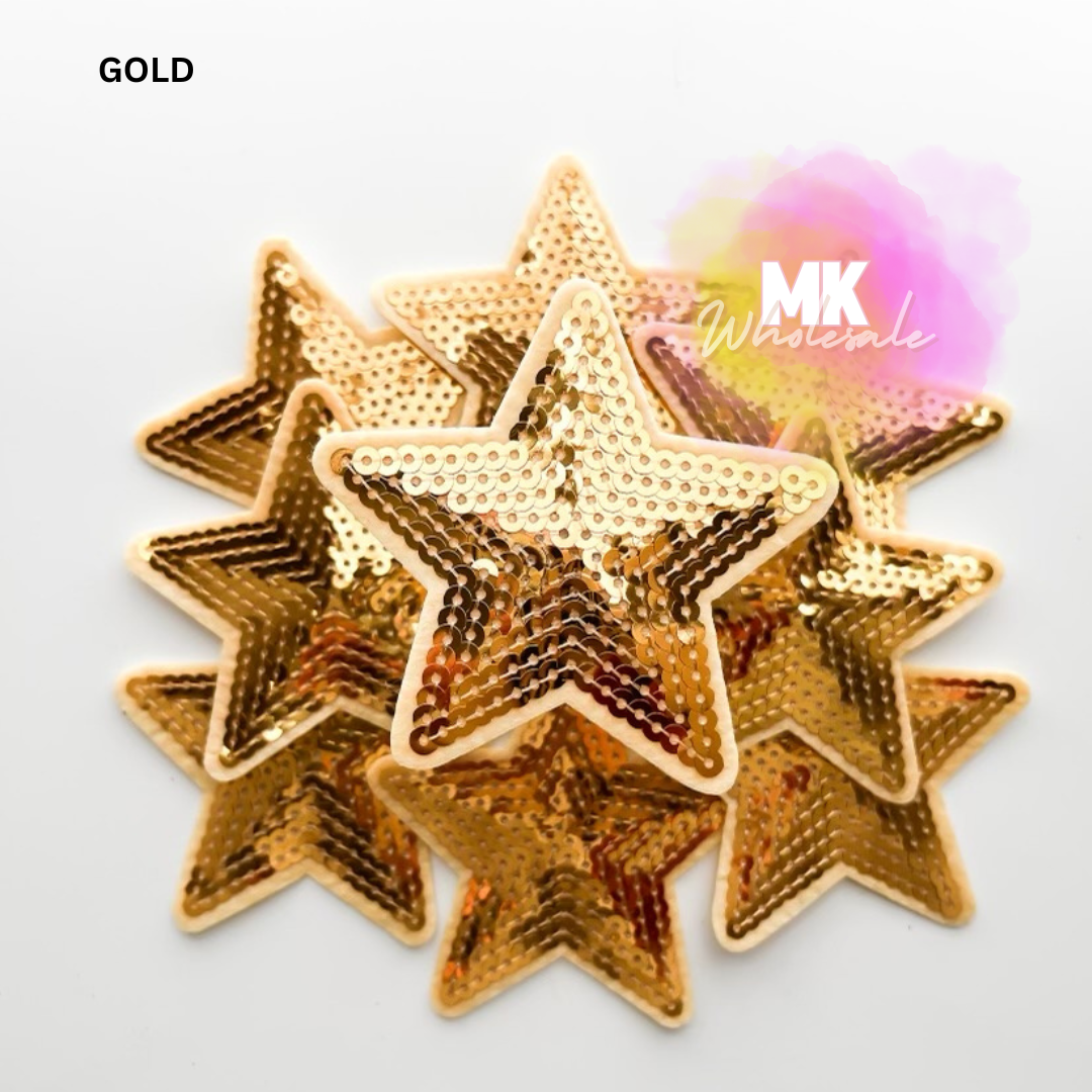 Hat Patch- Sequin Star