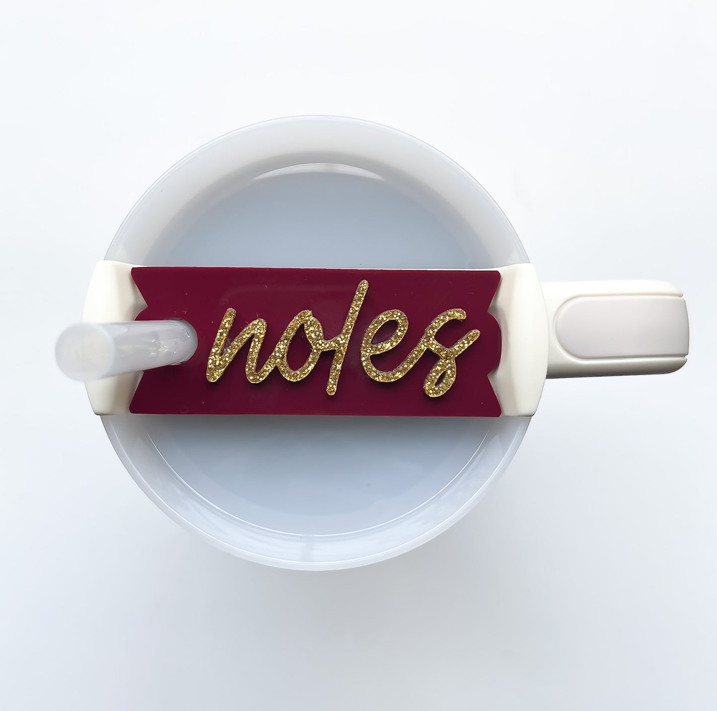 Sports Team Stanley Tumbler Name Plate