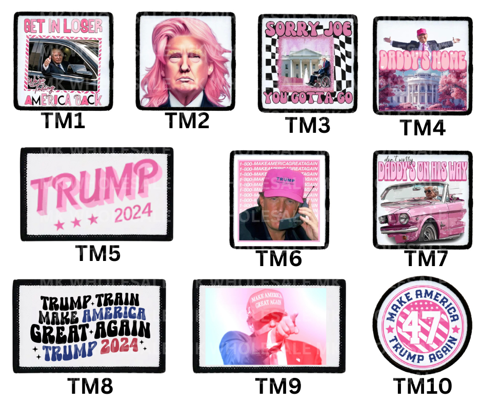 Hat Patch- Sublimation Trump Collection