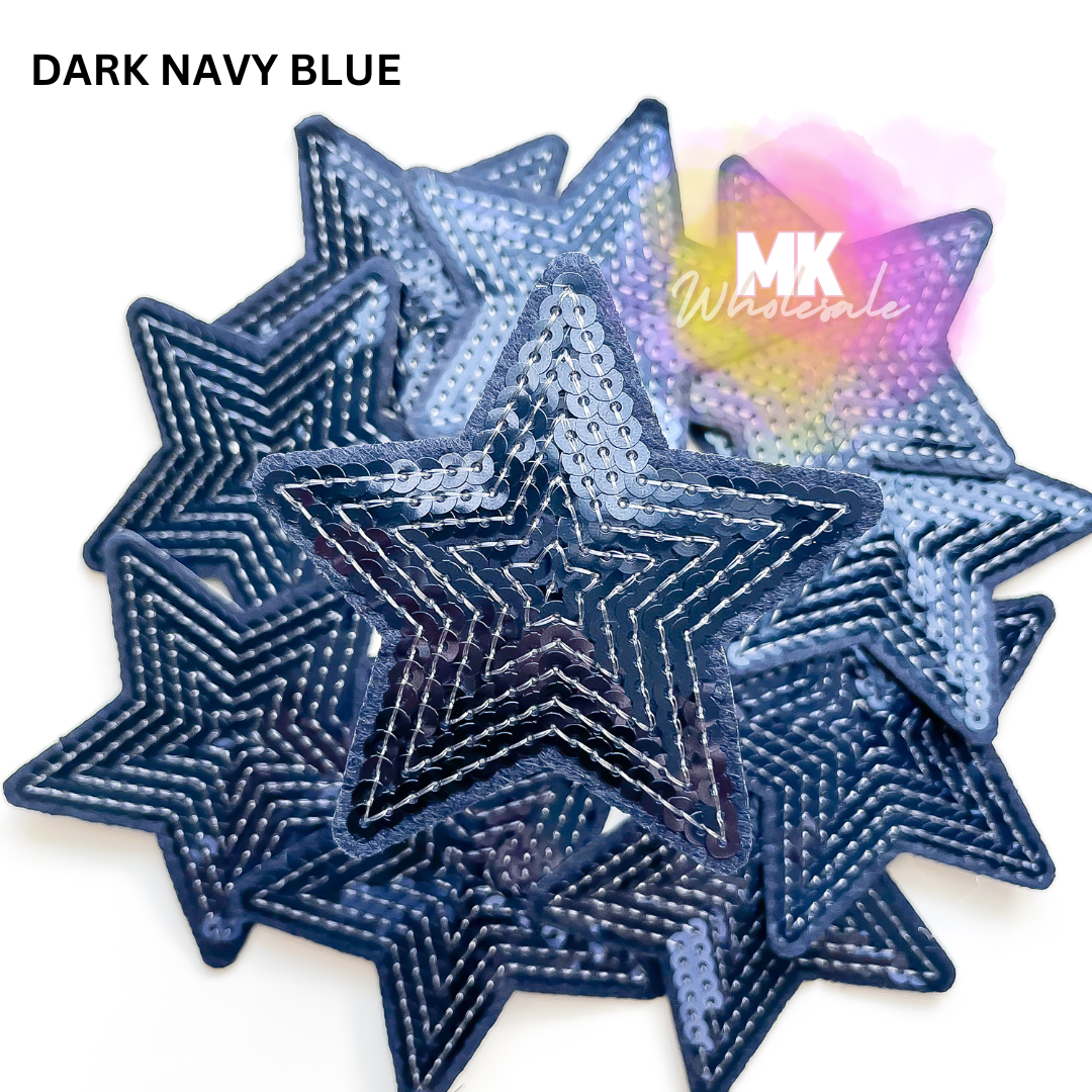 Hat Patch- Sequin Star