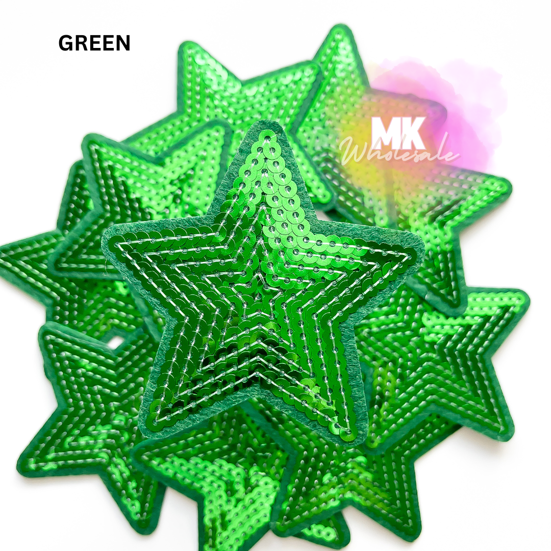 Hat Patch- Sequin Star
