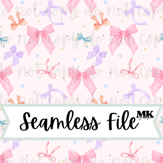 Soft Bows Seamless File