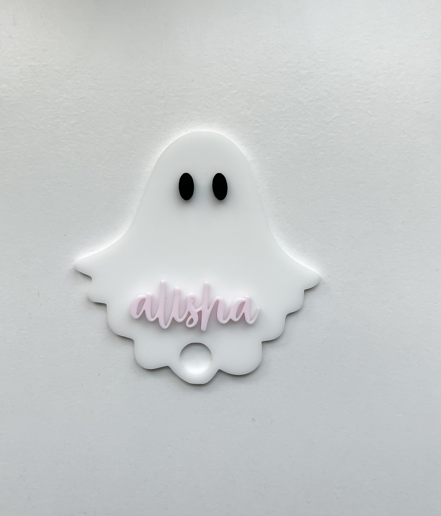 Ghost Stanley Tumbler Name Plate