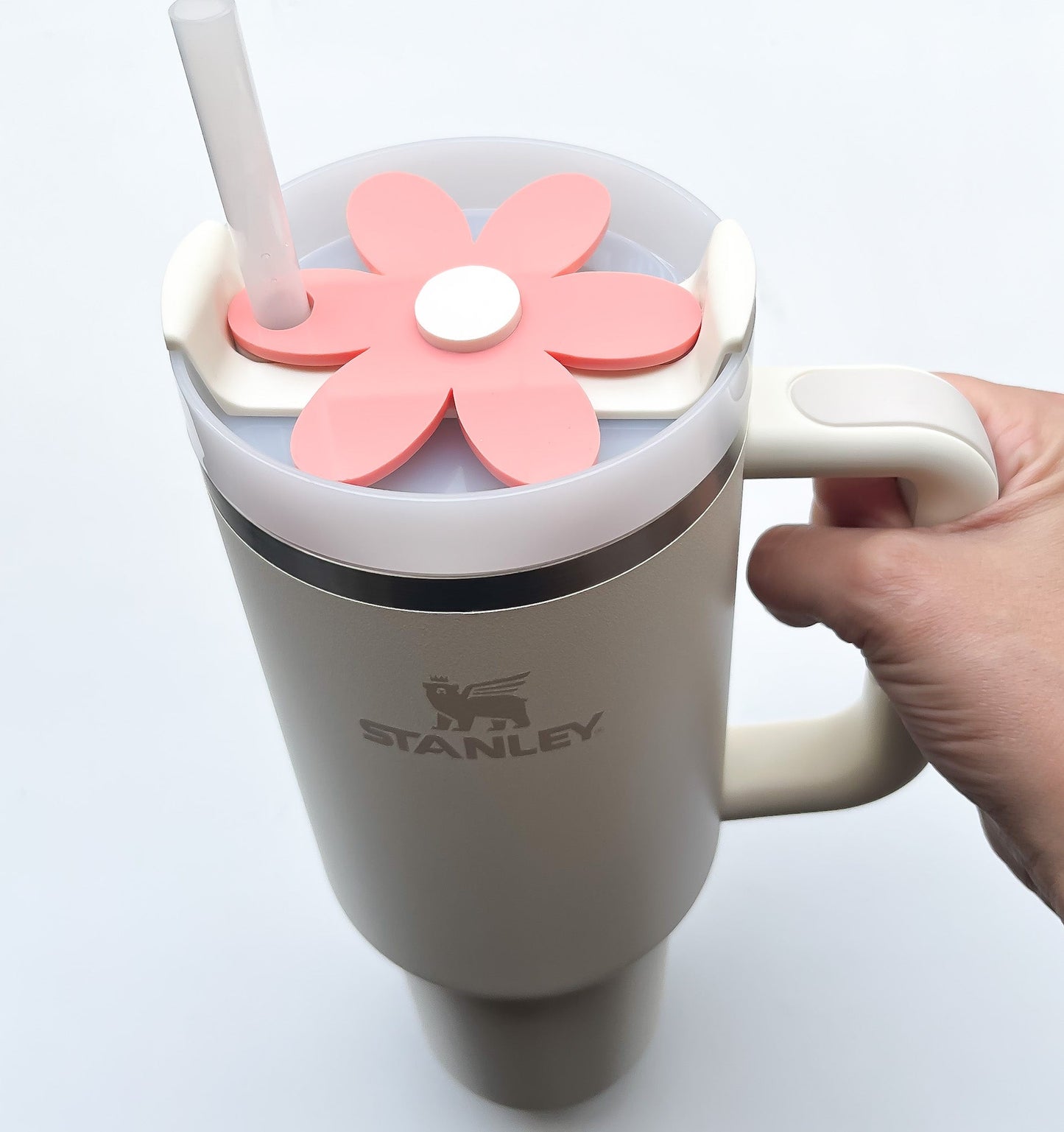 Flower Stanley Tumbler Name Plate-WHOLESALE