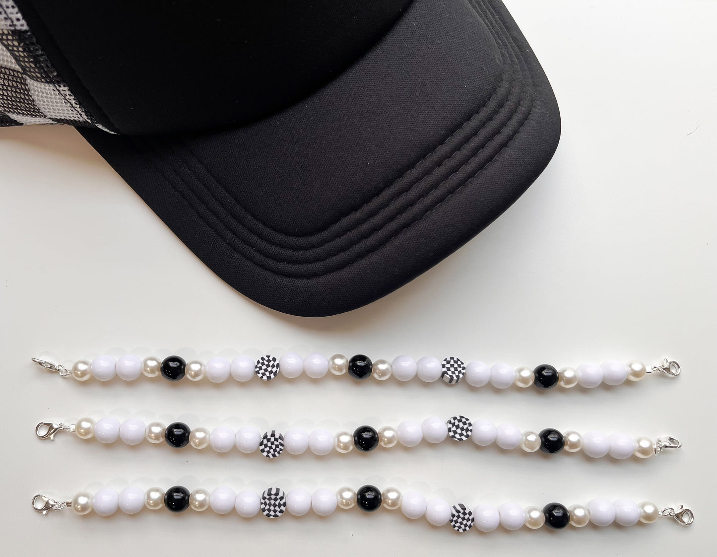 Classy Race Trucker Hat Chain