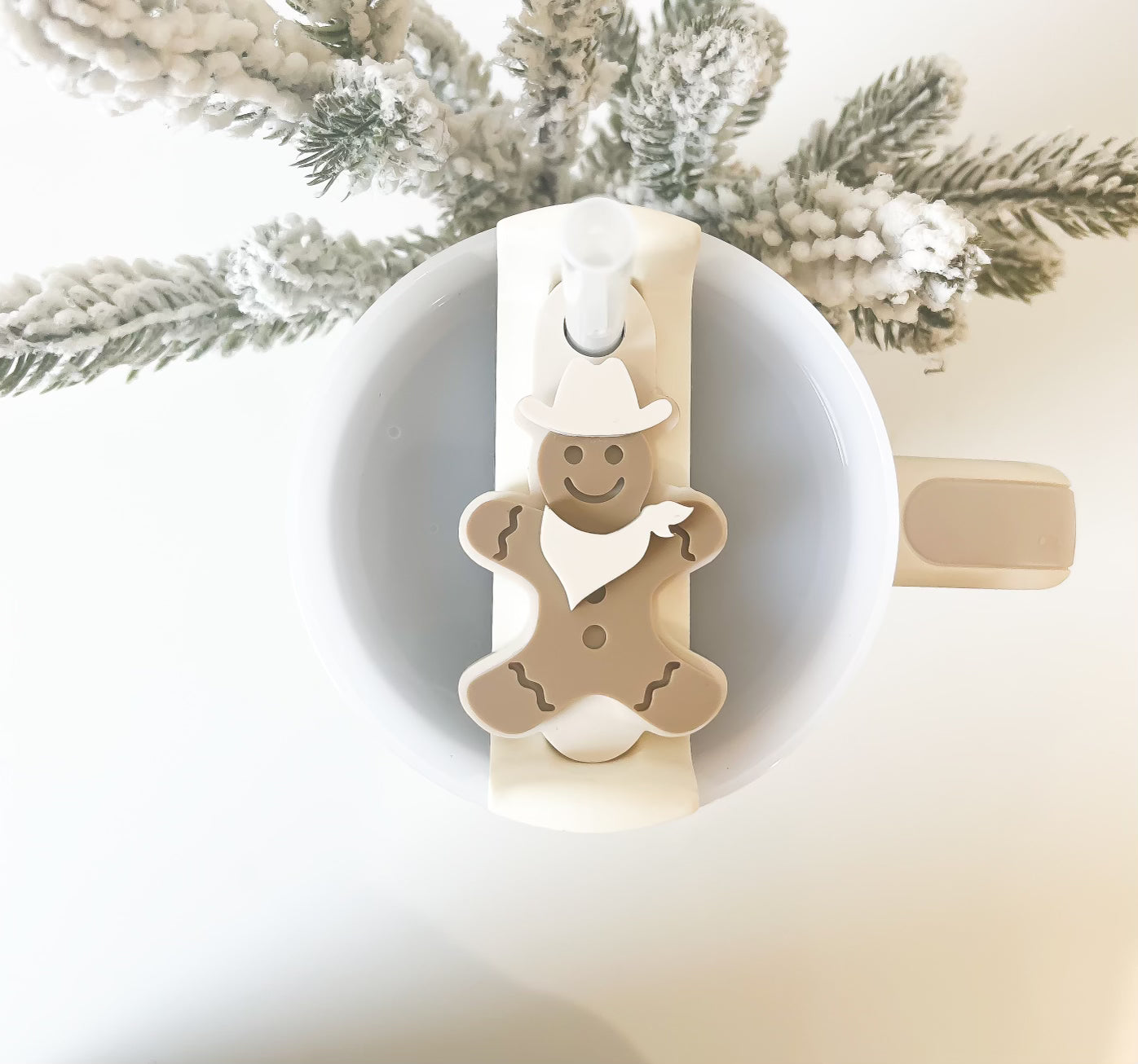 Gingerbread Cowboy Stanley Tumbler Topper