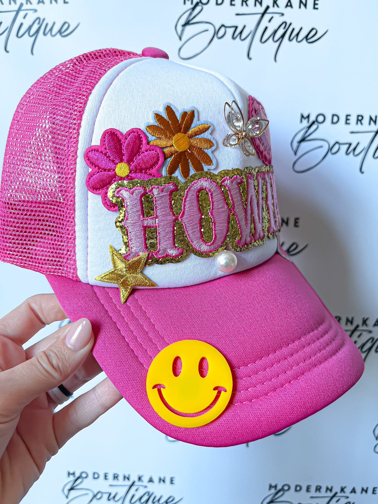 Trucker Hat Acrylic STAR Pins 1"