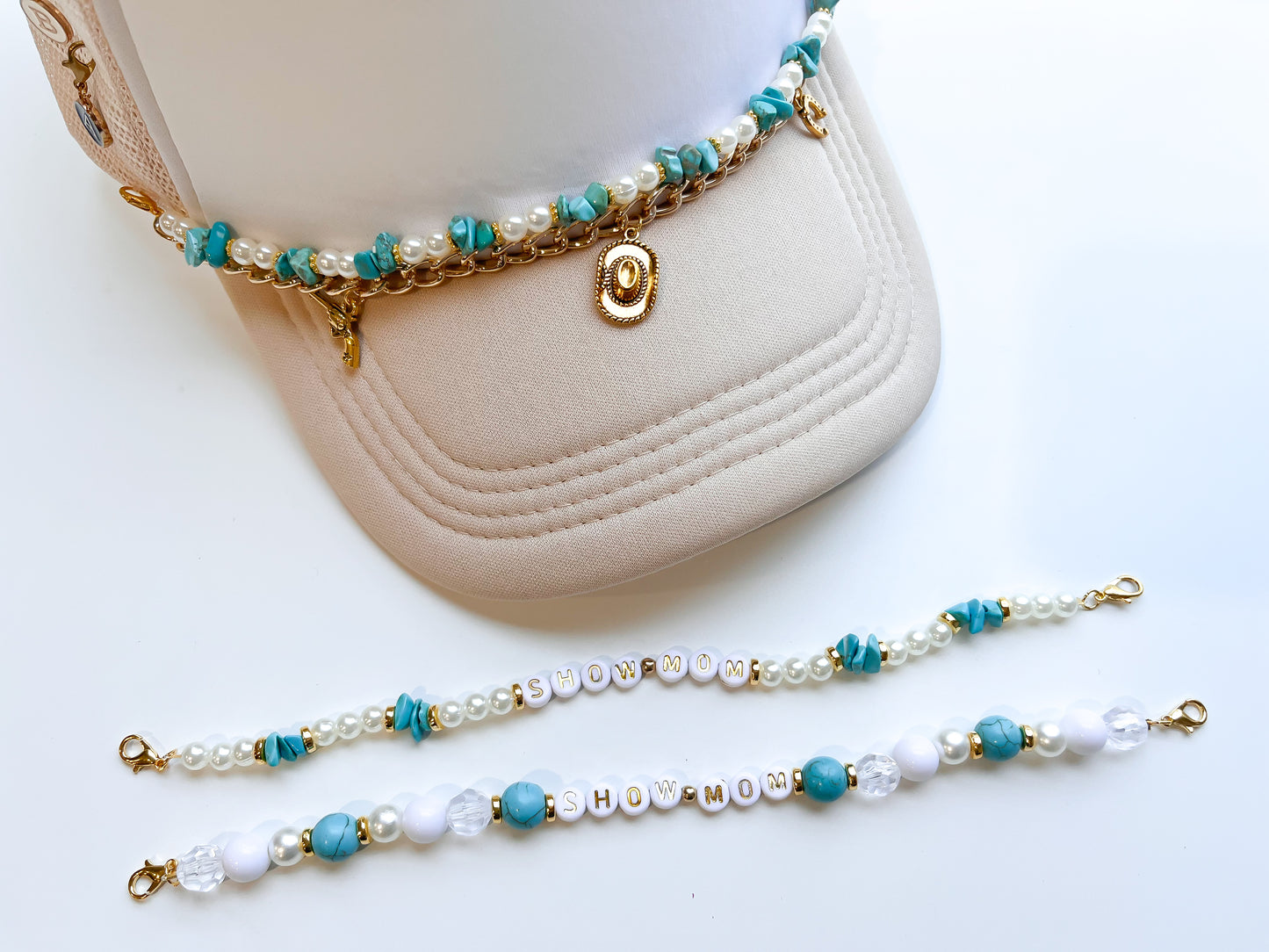 Western Charm & Show Mom Trucker Hat Chains