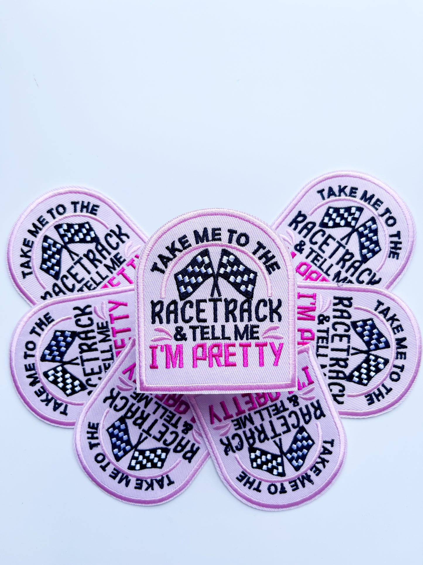 Racetrack Pretty Hat Patch