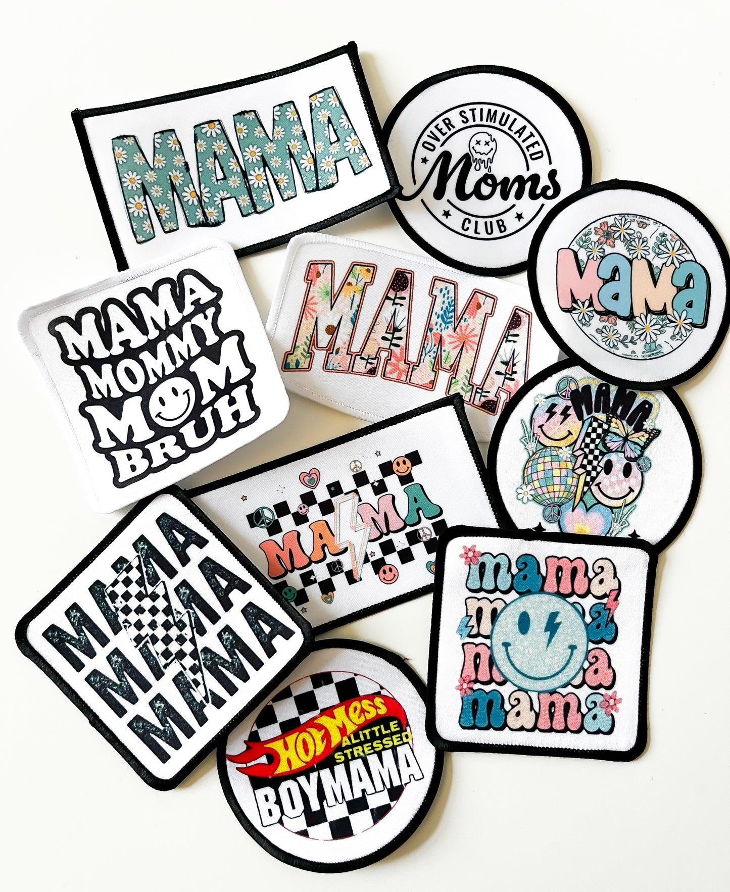 Hat Patch- Sublimation Mama Collection