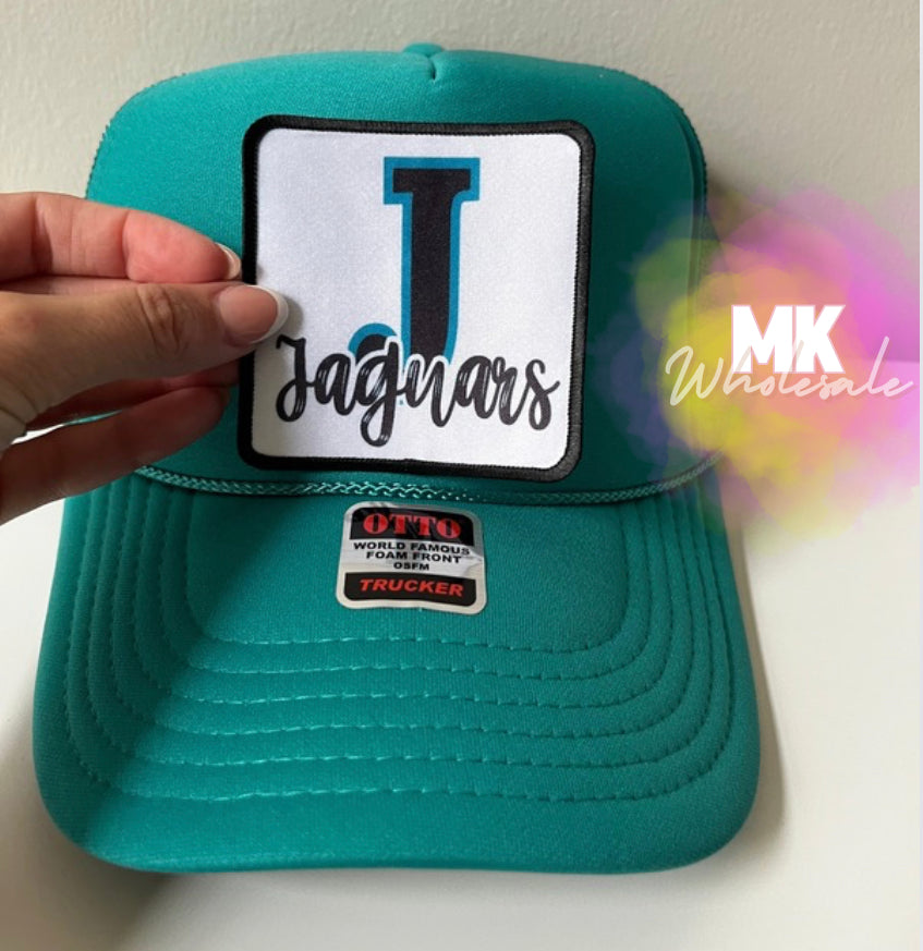 Hat Patch- Sublimation TEAM NAME MONOGRAM
