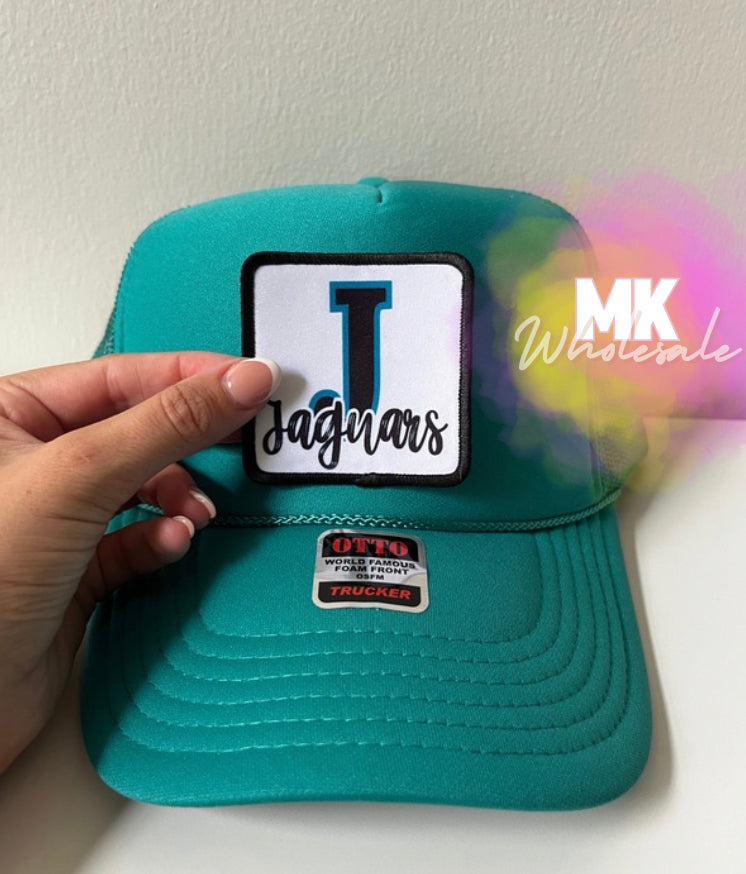 Hat Patch- Sublimation TEAM NAME MONOGRAM