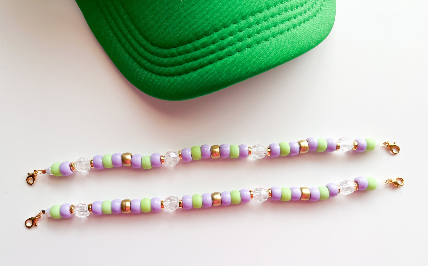Mardi Gras Classic Trucker Hat Chain