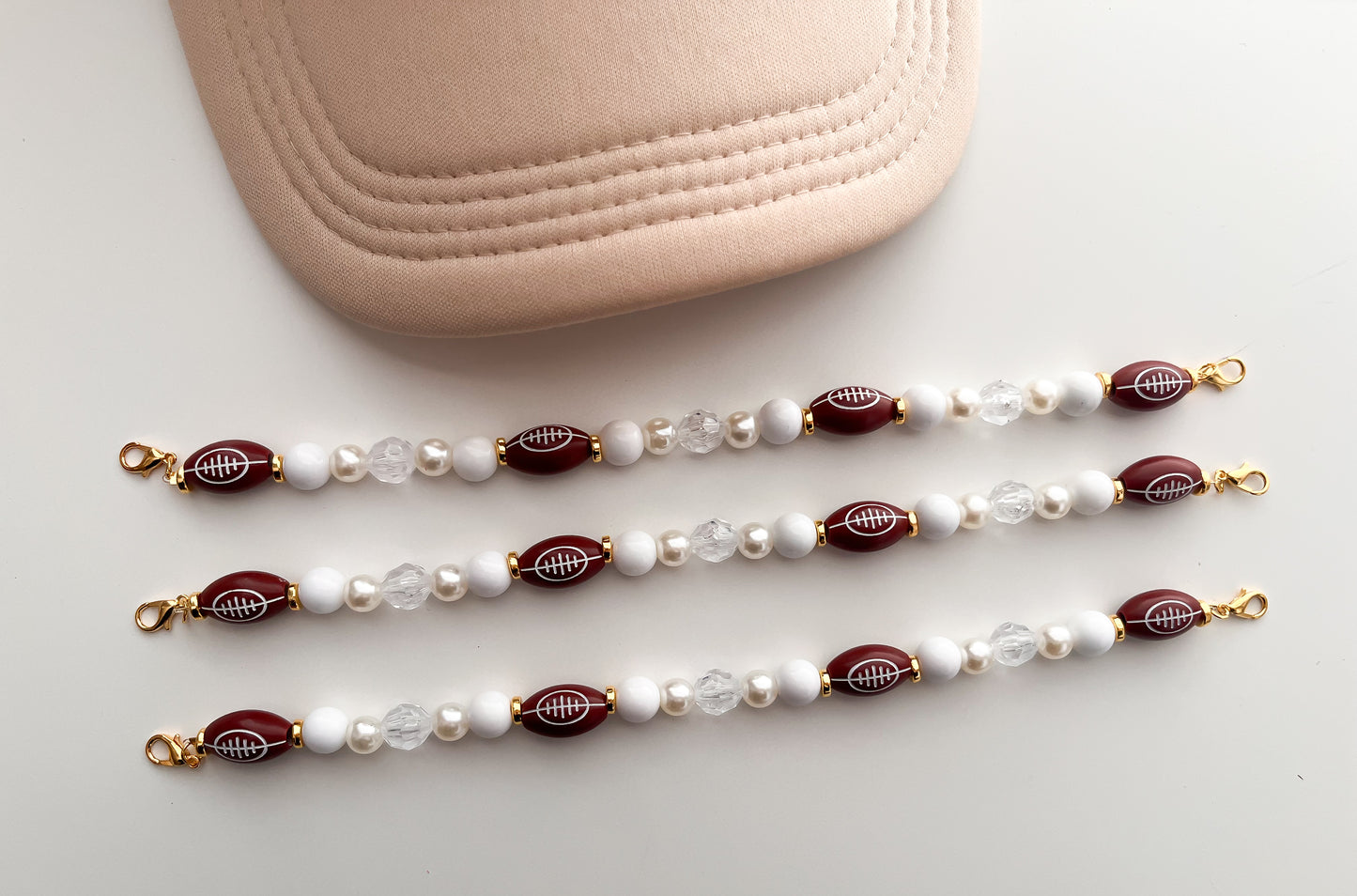 Classy Football Trucker Hat Chain