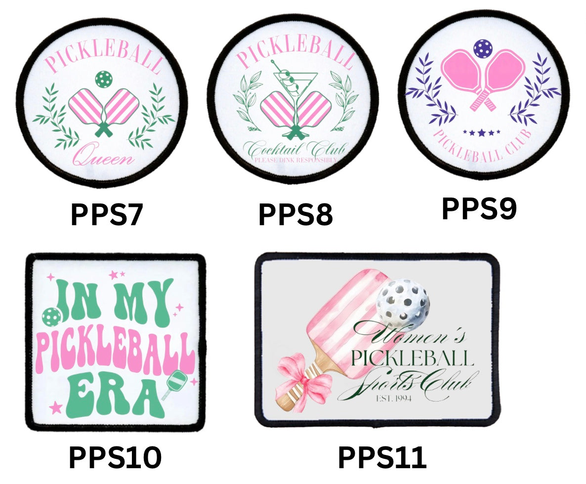 Hat Patch- Sublimation PREPPY SPORTS COLLECTION