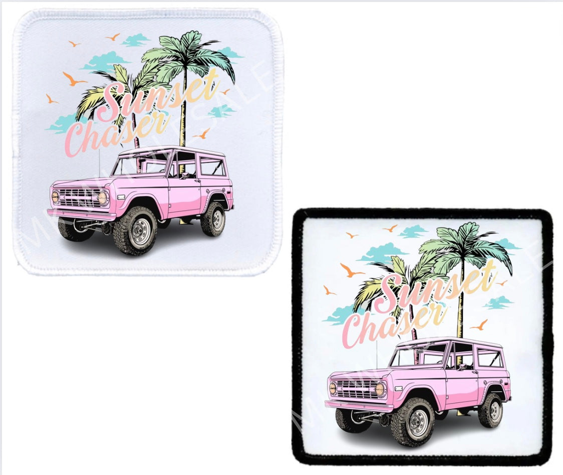 Hat Patch- Sublimation SUMMER COLLECTION
