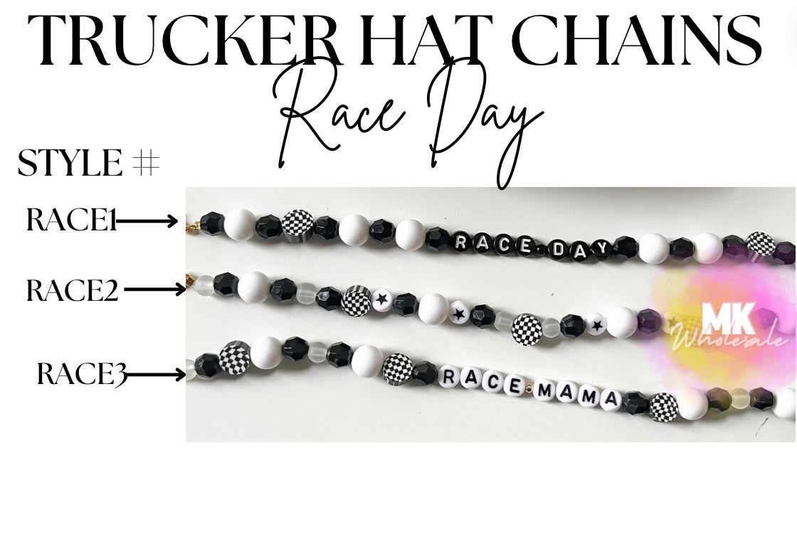 Trucker Hat Chain (Race Day) Wholesale