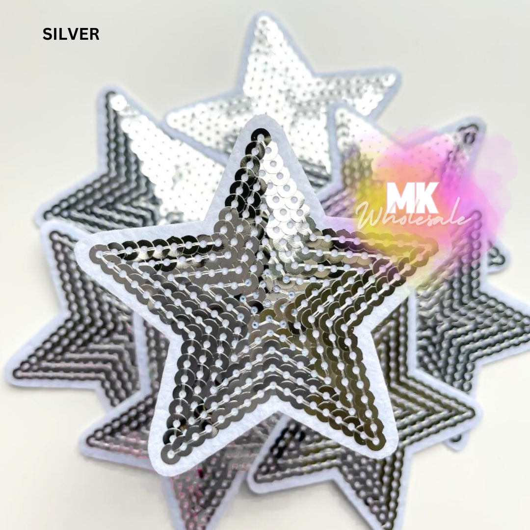Hat Patch- Sequin Star