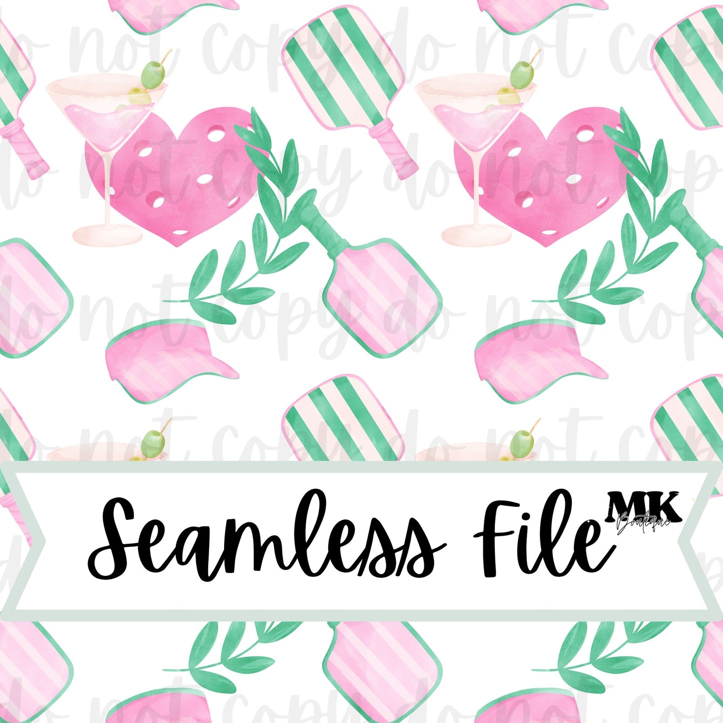 Pickleball COLLECTION Seamless Files