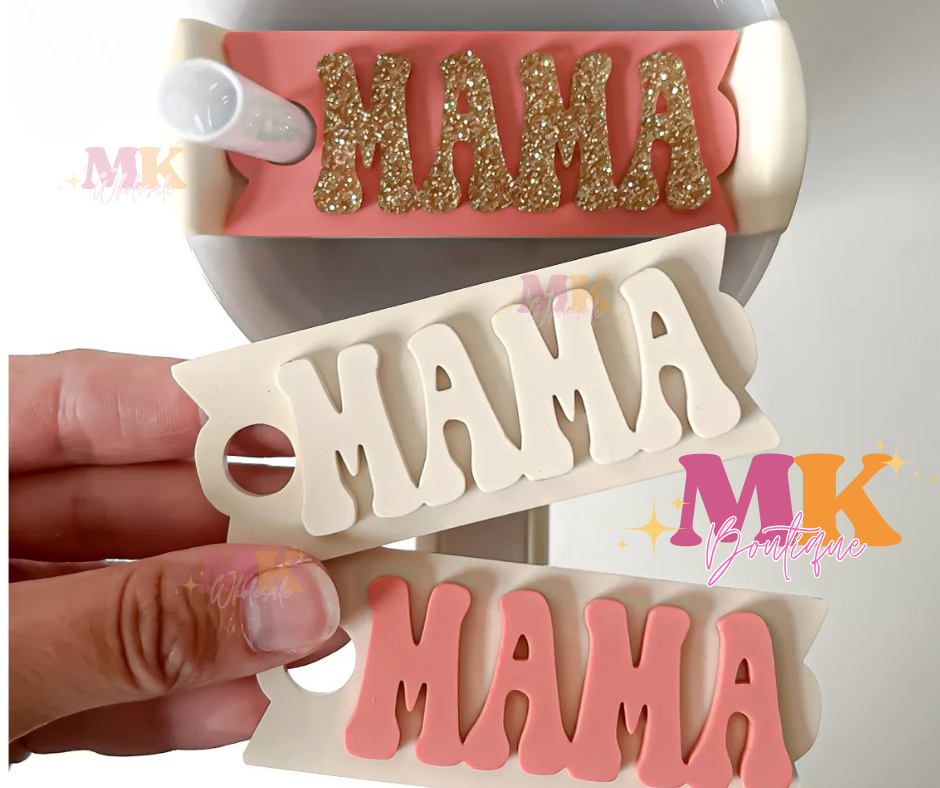 MAMA Stanley Tumbler Name Plate- WHOLESALE