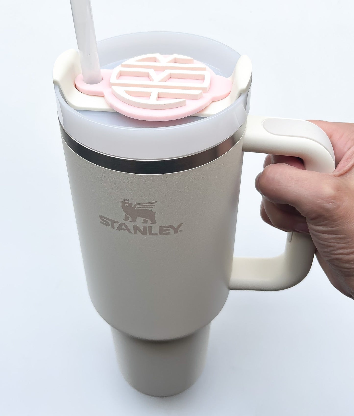 Monogram Stanley Tumbler topper