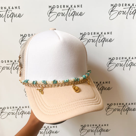 Western Charm Trucker Hat Chain