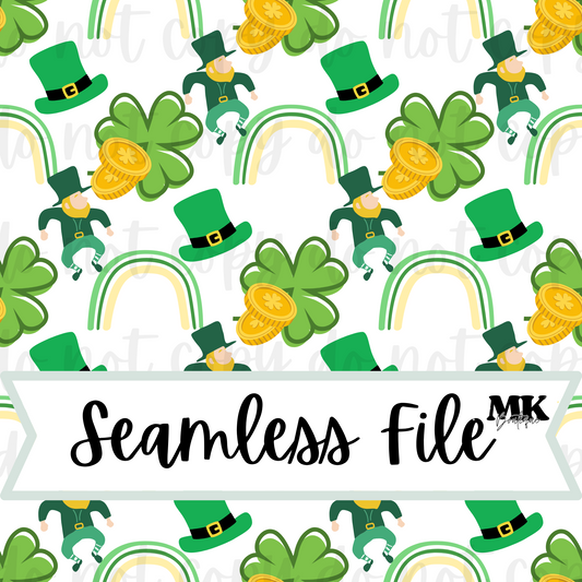Shamrock Coin Seamless File