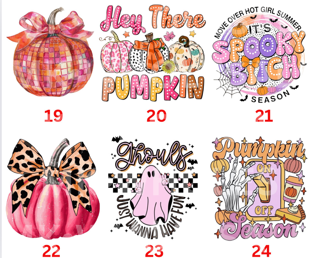 Hat Patch- Sublimation HALLOWEEN COLLECTION