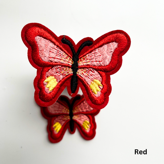 Iron on Hat Patch- Butterflies