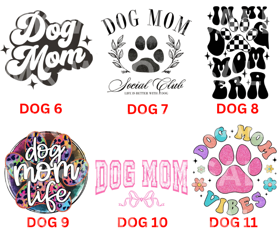 Hat Patch- Sublimation DOG MAMA COLLECTION