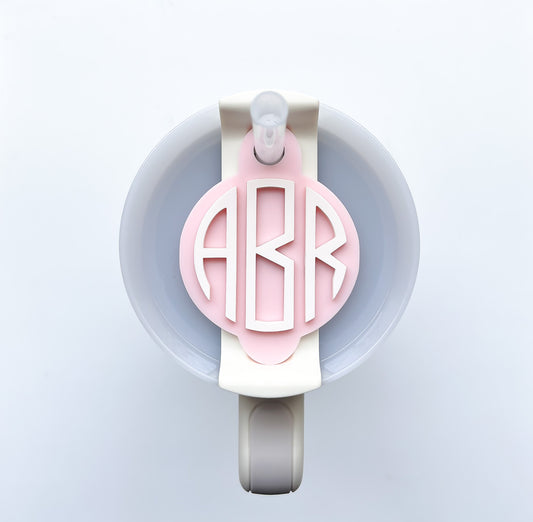 Monogram Stanley Tumbler Name Plate