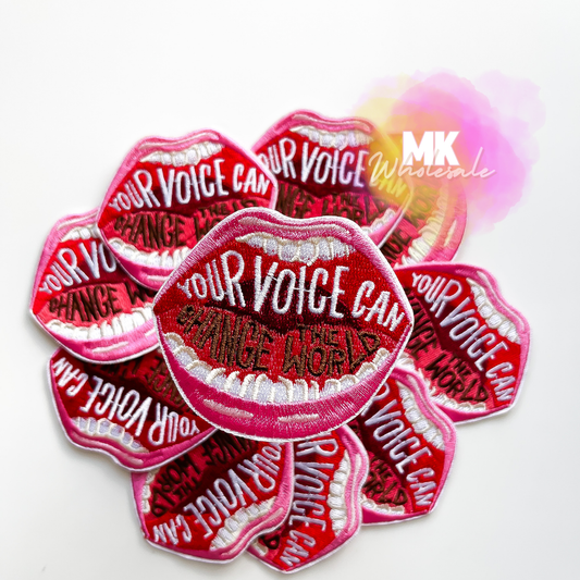 Hat Patch- Your voice can change the world