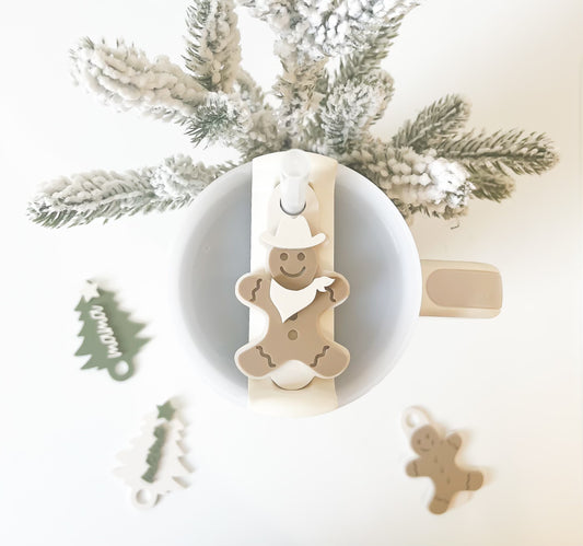 Gingerbread Cowboy Stanley Tumbler Topper