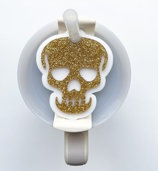 Skull Stanley Tumbler Name Plate