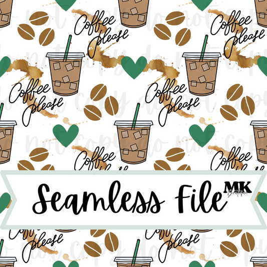 Iced Coffee Seamless File