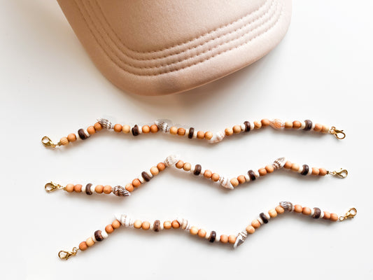 Boho Beachy Trucker Hat Chain