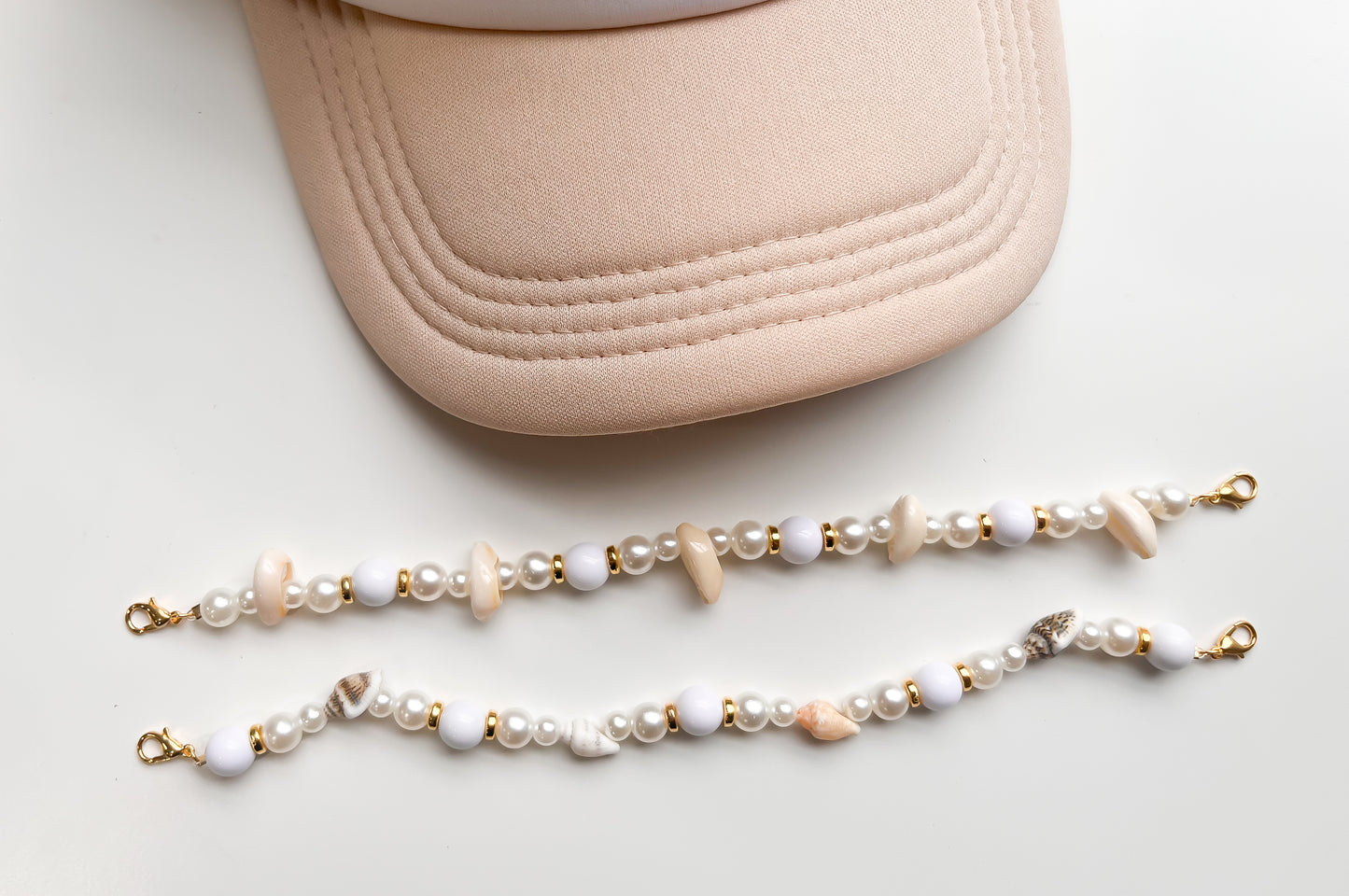 Classy Seashell Trucker Hat Chain