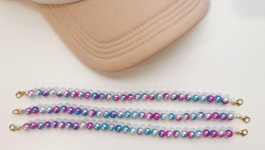 Pop of Color Trucker Hat Chain