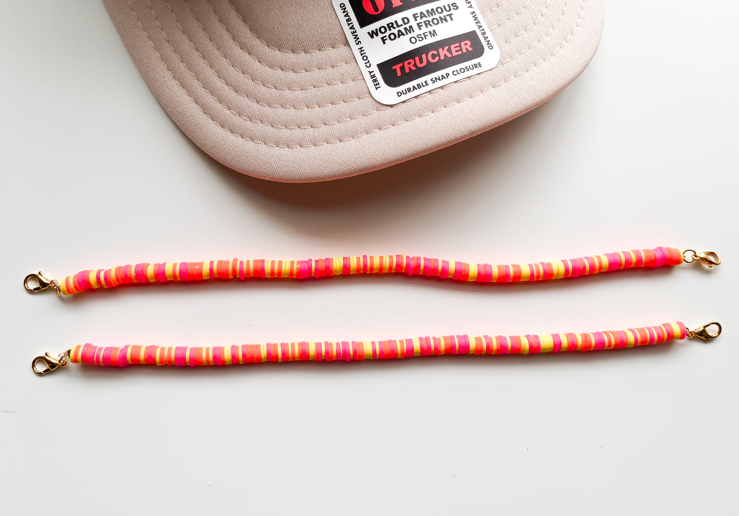 Neon Pop Trucker Hat Chain