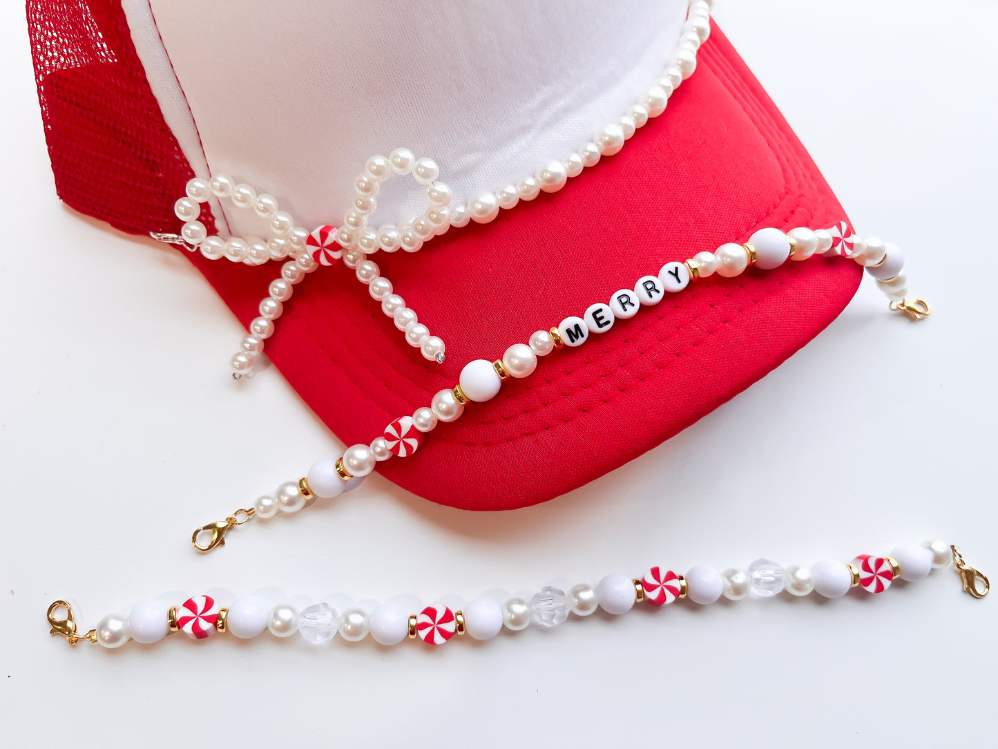 Merry Peppermint Hat Chains