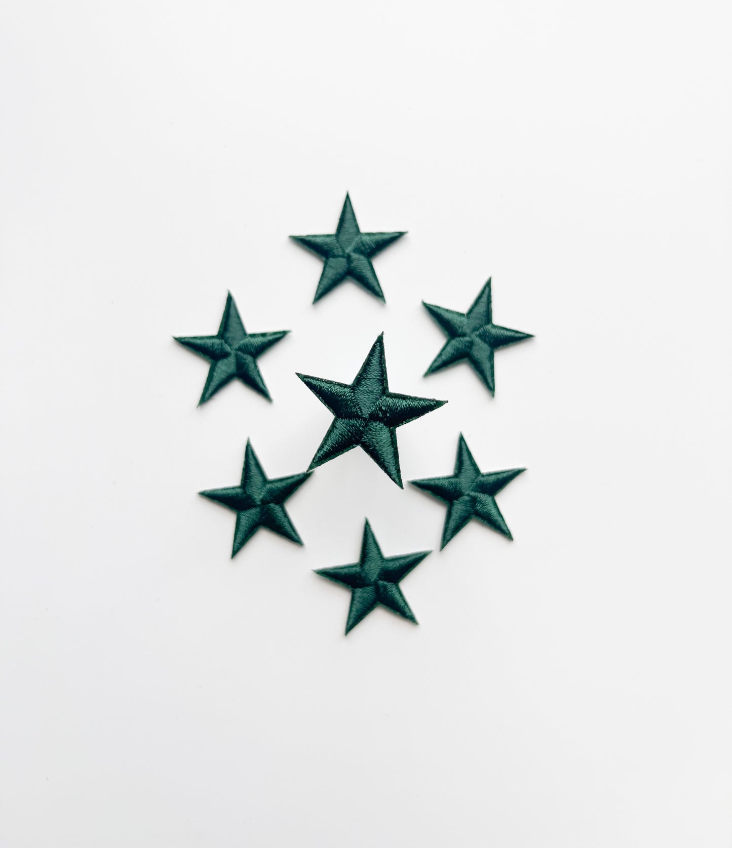 Tiny Star Hat Patch- Dark Green