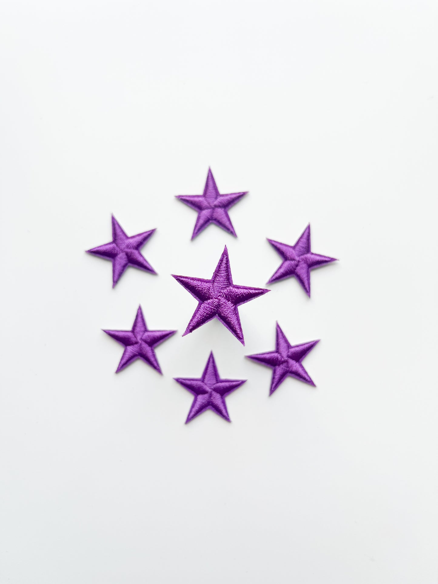 Tiny Star Hat Patch- Purple