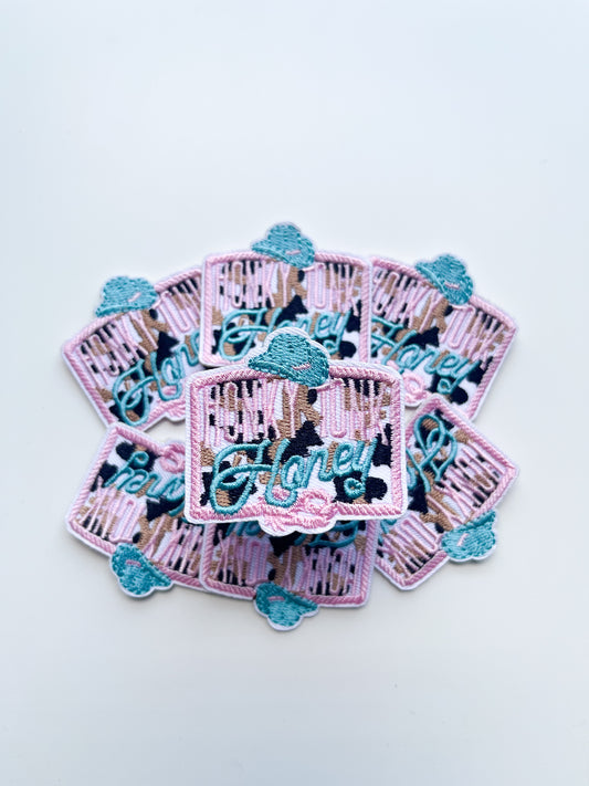 Honky Tonk Honey Hat Patch