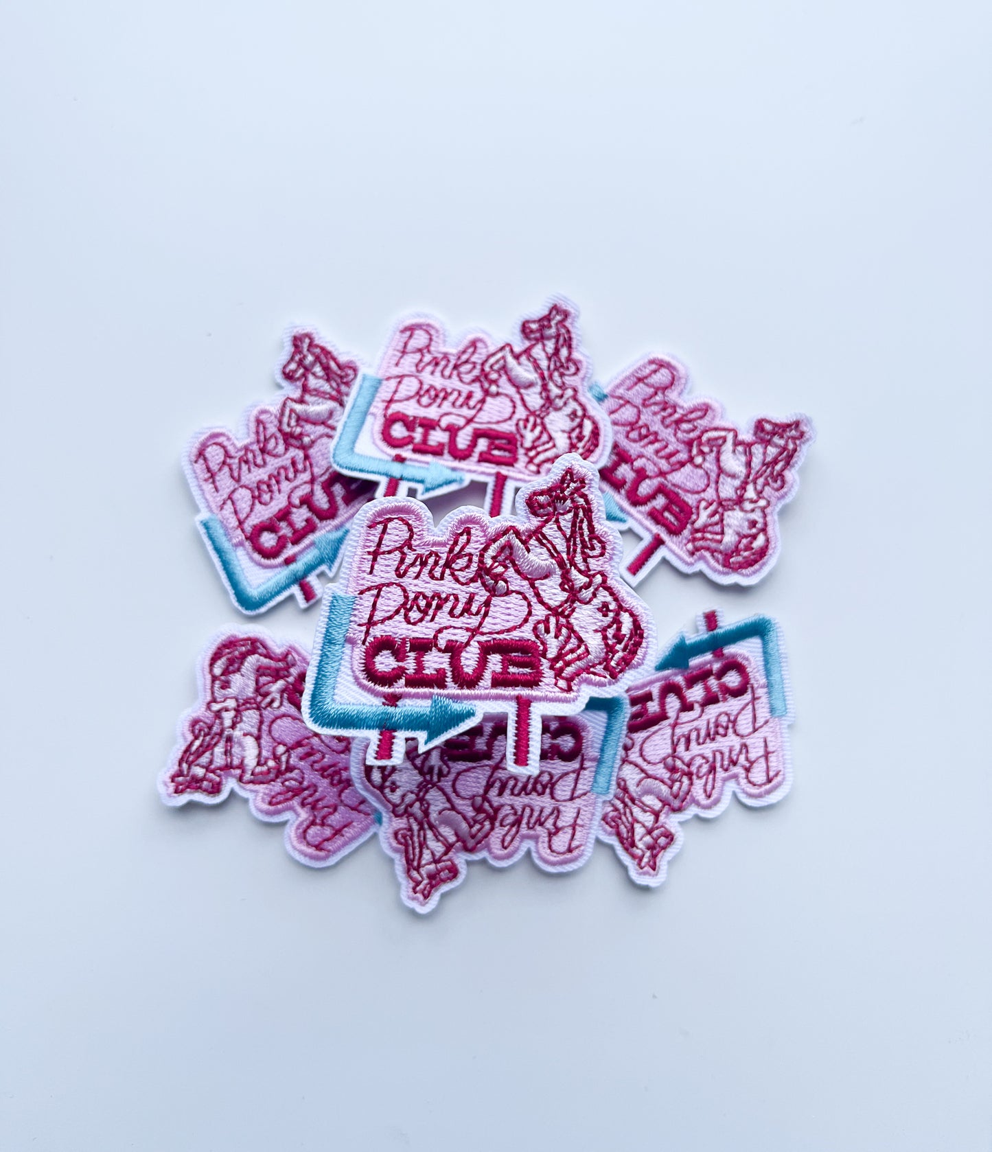 Pink Pony Club Hat Patch